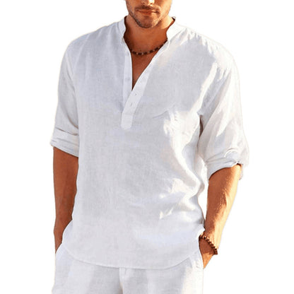 Chemise élégante pour hommes brodée de fleurs Chic und Stil