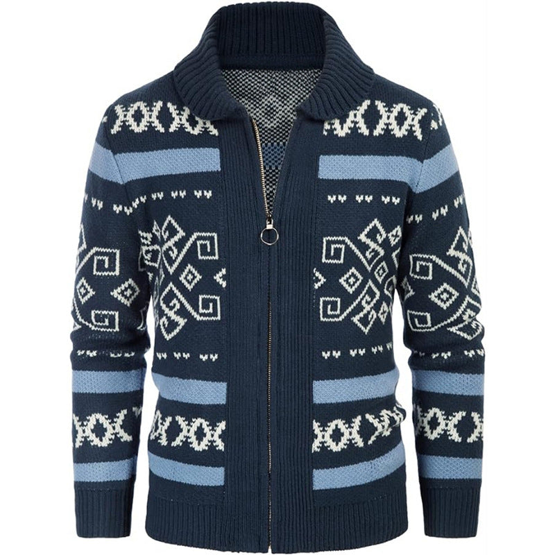 Dames cardigan avec motif moderne Chic und Stil