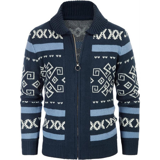Dames cardigan avec motif moderne Chic und Stil
