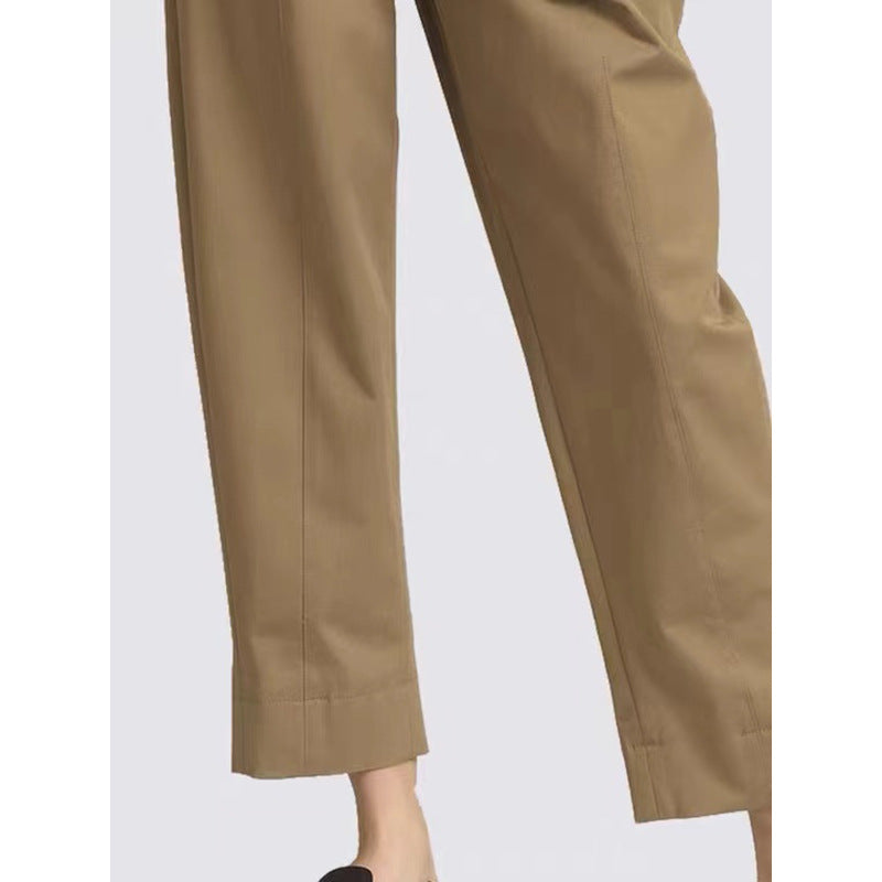 Pantalons plissés taille haute pour femmes Chic und Stil 1750846104