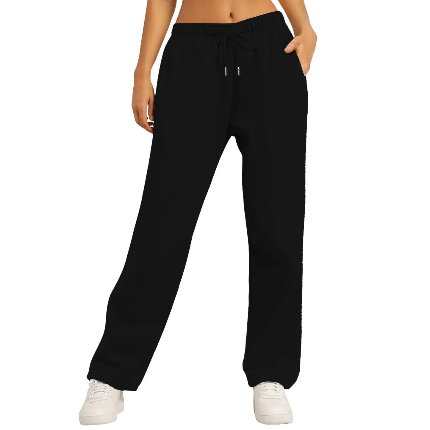 Casual wide pants for women with elastic waistband Chic and Style