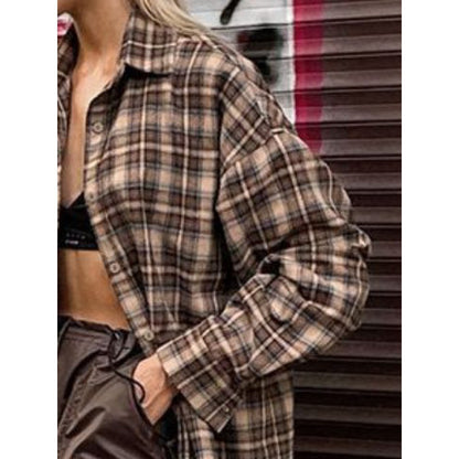 Chemise oversize à carreaux Chic und Stil