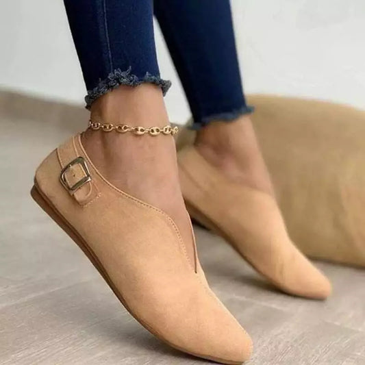 Chaussures semi-formelles pour femmes avec une élégante boucle et un design ouvert Chic und Stil