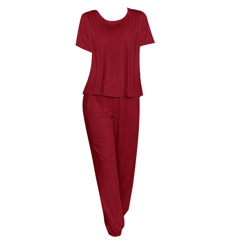 Dames Ensemble lounge confortable et élégant avec taille élastique Chic und Stil