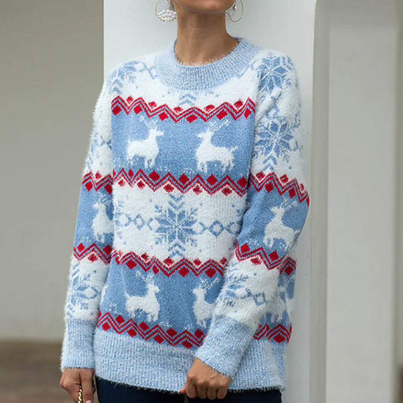 Dames Pull de Noël Confortable Chic und Stil