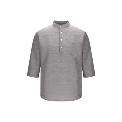 Chemise à carreaux mi-longue pour femme au style élégant Chic und Stil