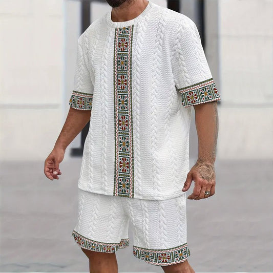 Vêtements tendance pour hommes et ensemble de shorts Chic und Stil