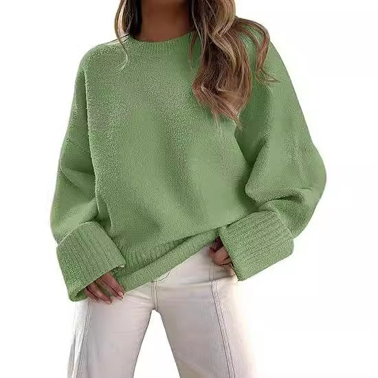 Femmes pull douillet Chic und Stil