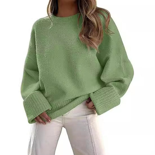Femmes pull douillet Chic und Stil