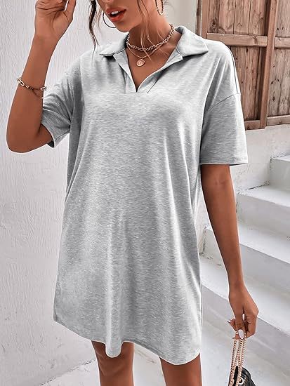 Robe Polo-Shirt pour Femmes Chic und Stil
