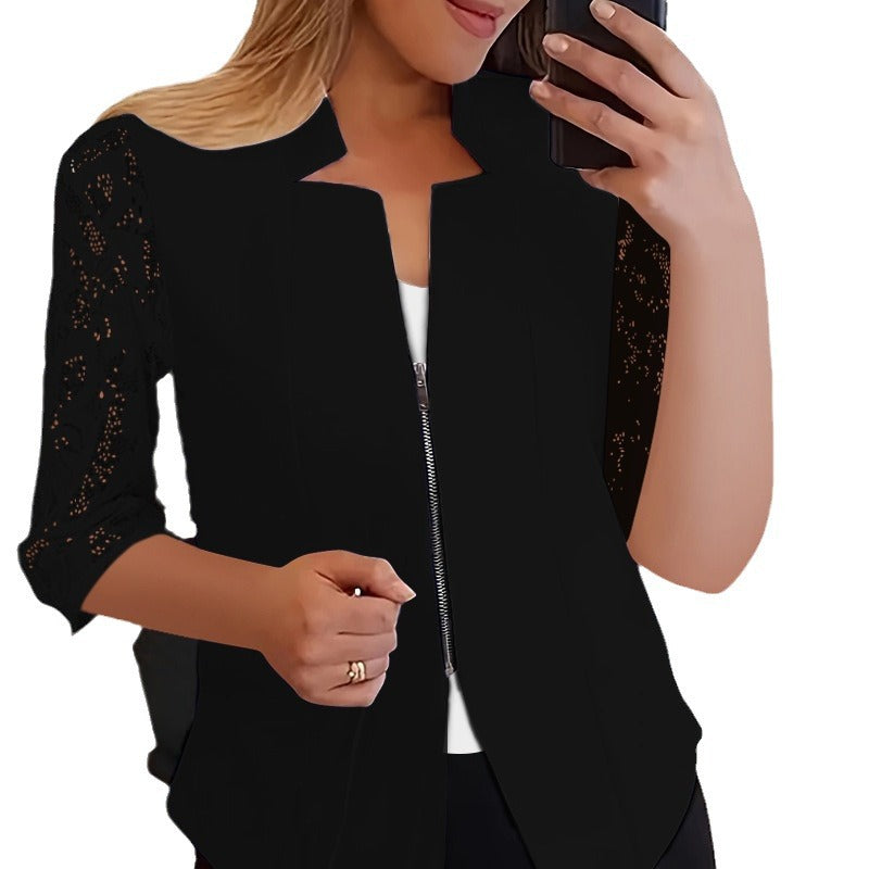 Dames Blouse en dentelle stylée Chic und Stil