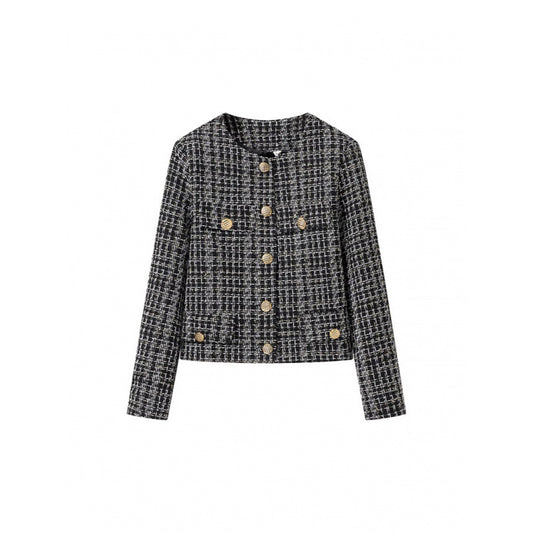 Dames élégante veste en bouclé Chic und Stil