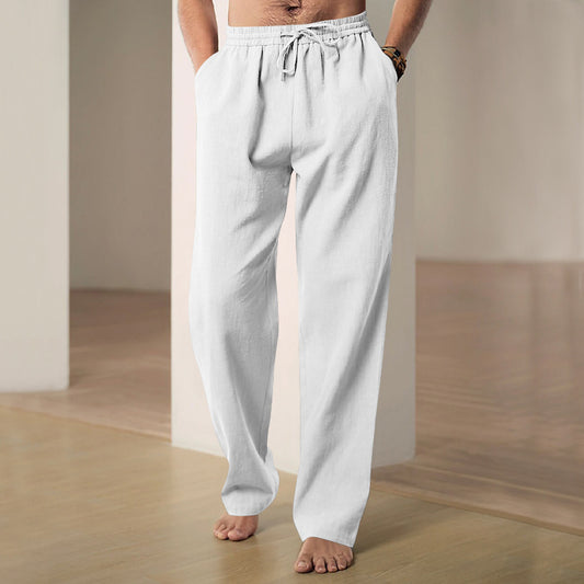 Pantalon de loisirs confortable pour hommes avec taille réglable et matériau respirant Chic und Stil