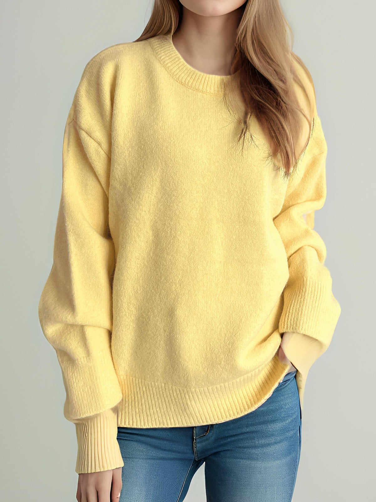 Pull en tricot décontracté pour femmes avec une coupe ample et un confort maximal Chic und Stil