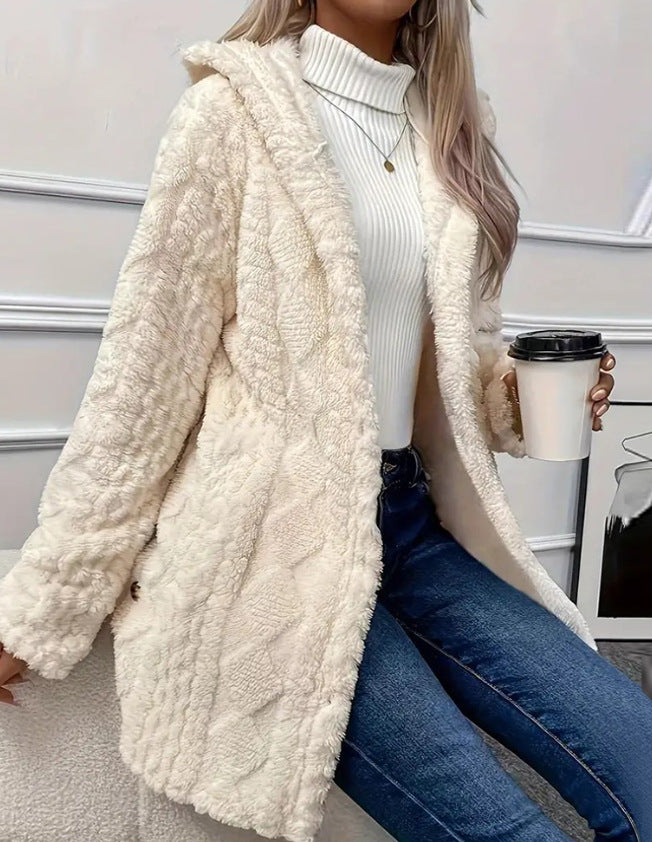 Ladies Chic and Style Cozy Sheepskin Jacket