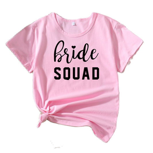 T-shirt graphique de loisirs pour femmes Brauttribe Chic und Stil