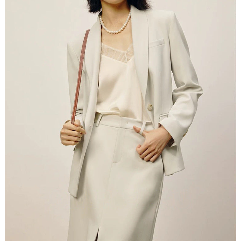 Blazer Sophistiqué Sur Mesure pour Femme Chic und Stil