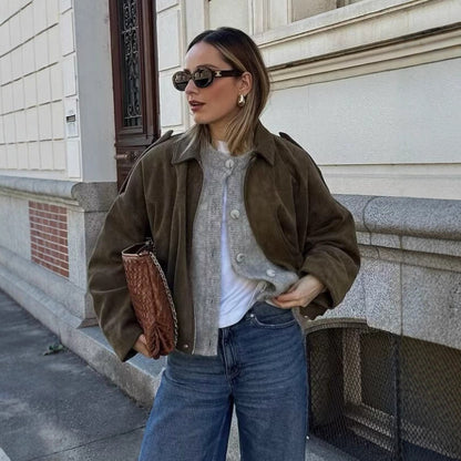 Ladies Oversized Chic and Style Jacket