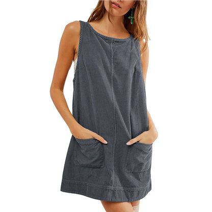 Robe décontractée à poches pour femmes Chic und Stil