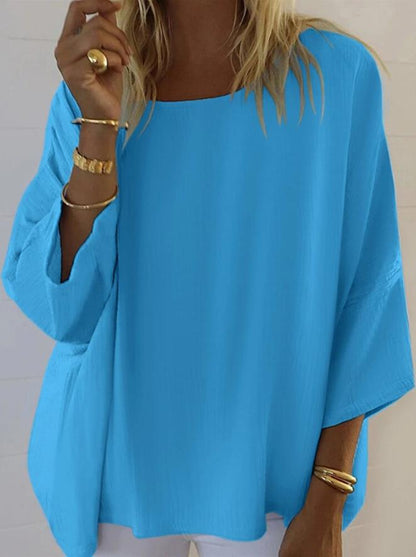 Blouse à manches chauve-souris légère Chic und Stil pour femmes