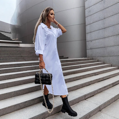 Robe chemise pour dames Chic und Stil