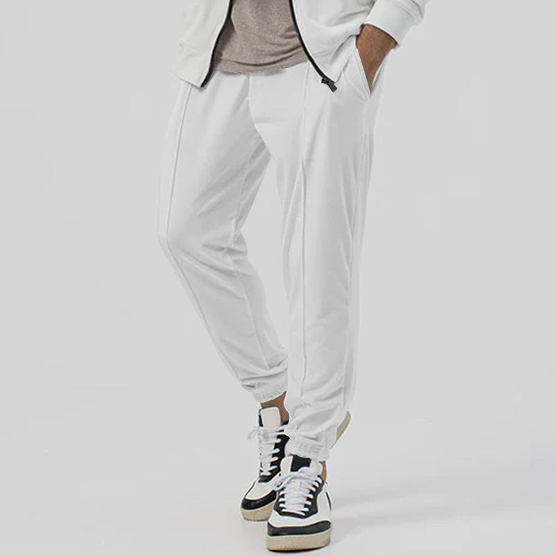 Casual pants for men with elastic waistband Chic and Style
