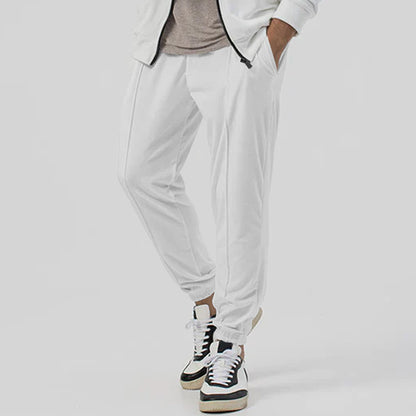 Casual pants for men with elastic waistband Chic and Style