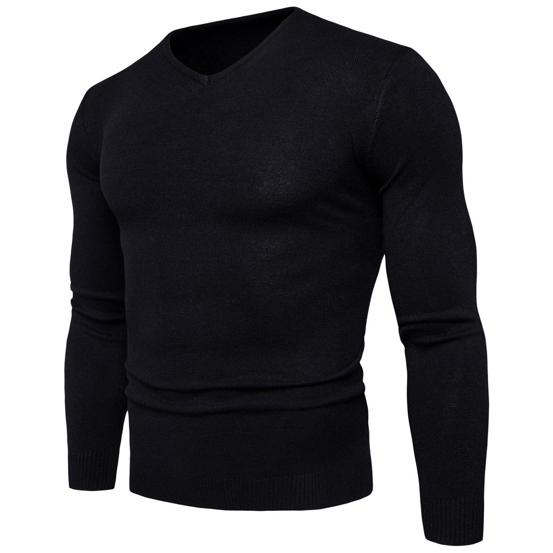 Pull homme en V de haute qualité en coton Chic und Stil