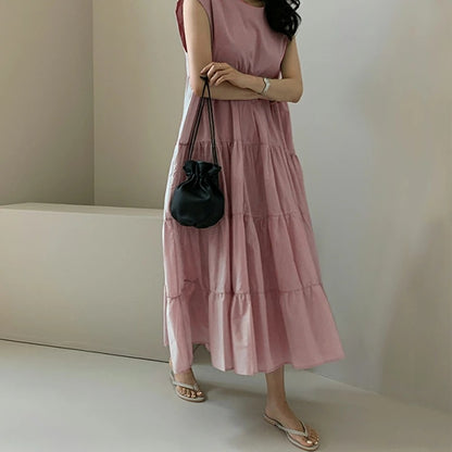 Robe maxi à paliers Chic und Stil pour dames
