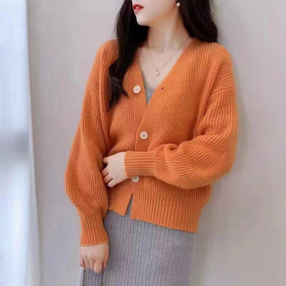 Femmes Pull-over confortable avec des manches larges et un design côtelé discret Chic und Stil