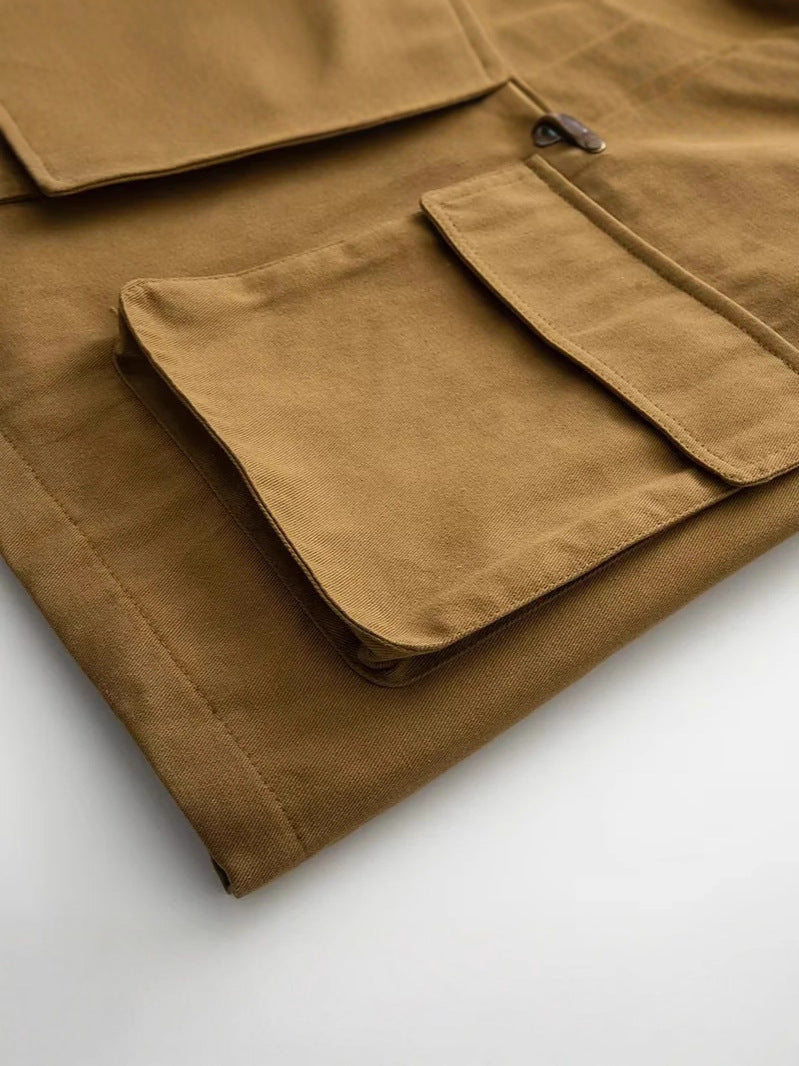 Oversized trench coat for women with classic high collar and practical pockets Chic und Stil