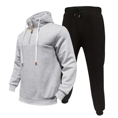 Men's Casual Hoodie and Cargo Pants Set Chic and Style