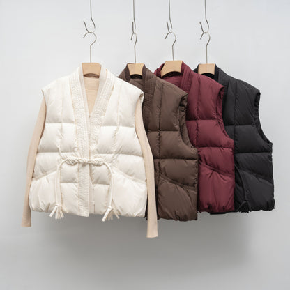 Dames Gilet matelassé tendance Chic und Stil