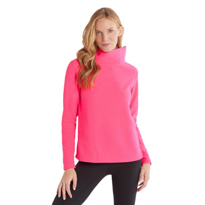 Pull à col roulé en polaire élégant pour femmes Chic und Stil