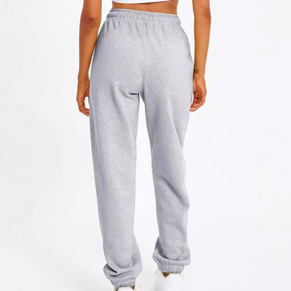 Dames confortable pantalon de sport avec taille élastique et poches latérales Chic und Stil