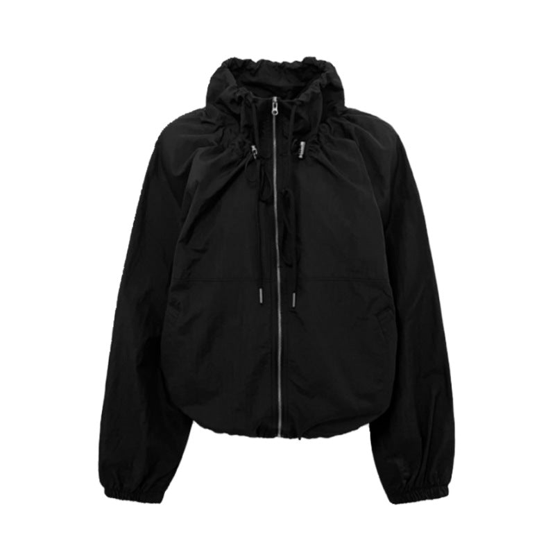 Veste de transition légère pour femmes avec cordon de serrage ajustable Chic & Stil