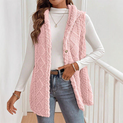 Dames gilet confortable Chic und Stil