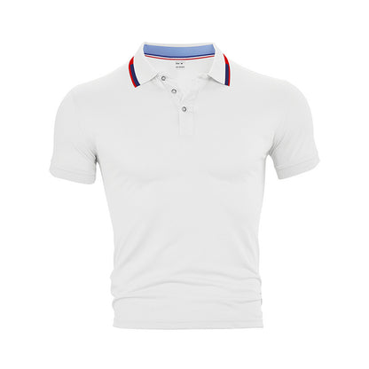 Polo shirt pour hommes avec col structuré et technologie respirante Chic und Stil