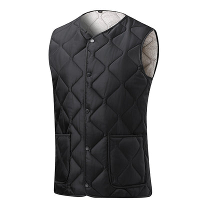 Dames gilet matelassé avec grandes poches et coupe tendance Chic und Stil