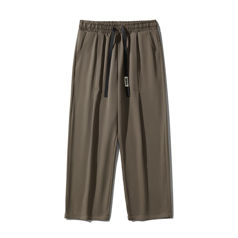 Casual men's pants made of breathable fabric with adjustable waist and side pockets Chic and Style