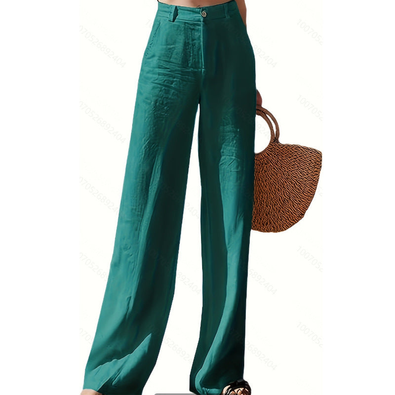 Wide linen pants for women Chic and Style