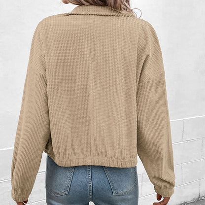 Dames doudoune avec col haut Chic und Stil