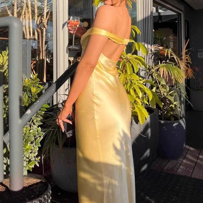 Robes Maxi Élégantes Sans Épaules Pour Femmes Avec Une Coupe Flatteuse Pour La Silhouette Chic und Stil