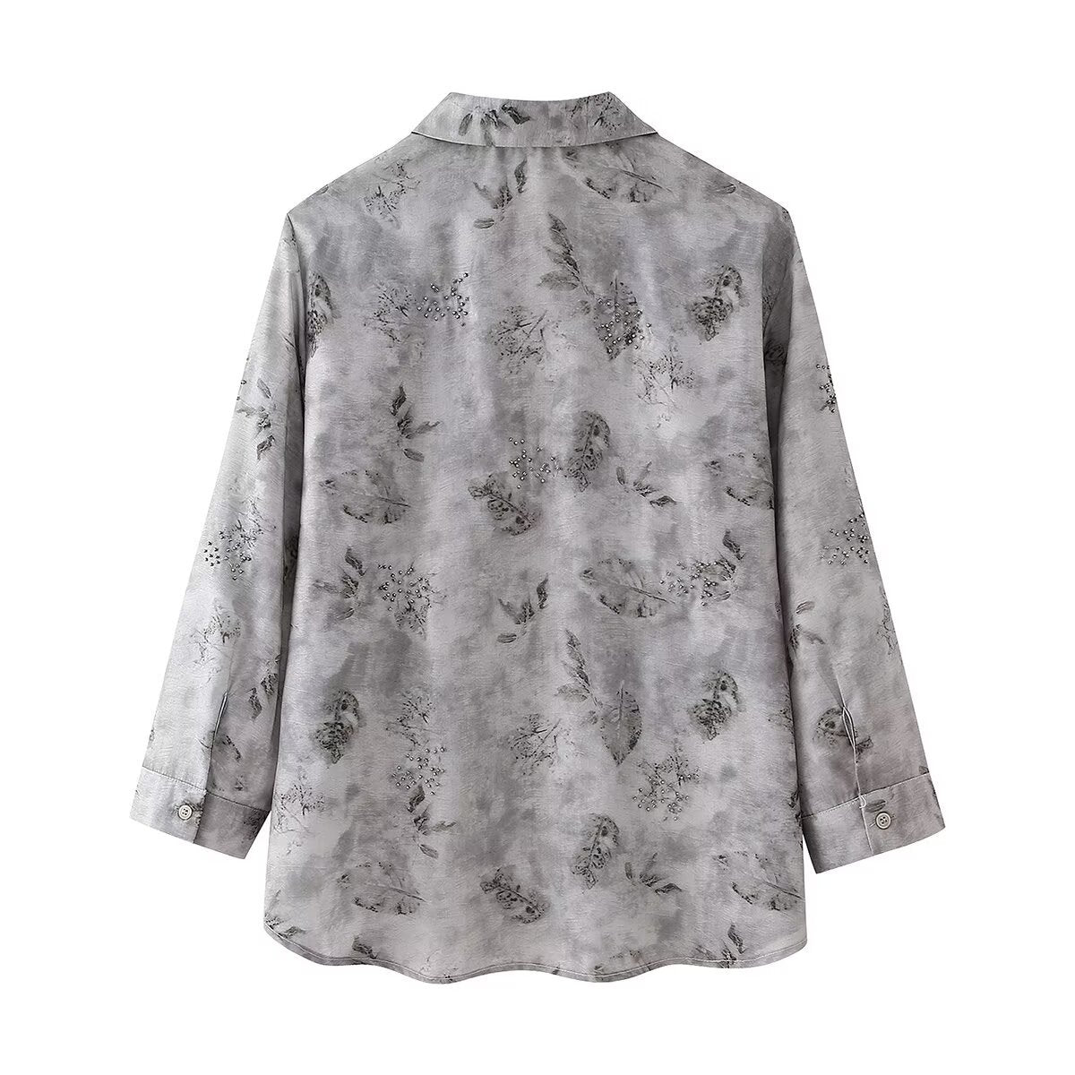 Fluid printed pants for women with elastic waistband Chic und Stil