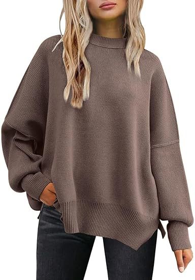 Dames pull en tricot décontracté Chic und Stil
