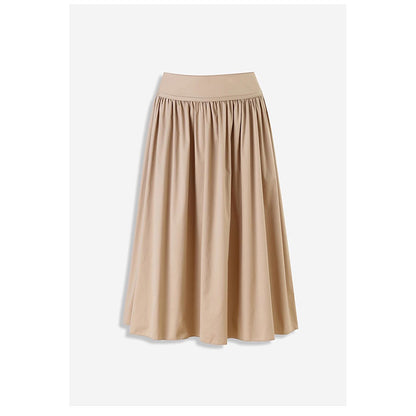 Fluid midi skirt for women with elastic waistband Chic und Stil