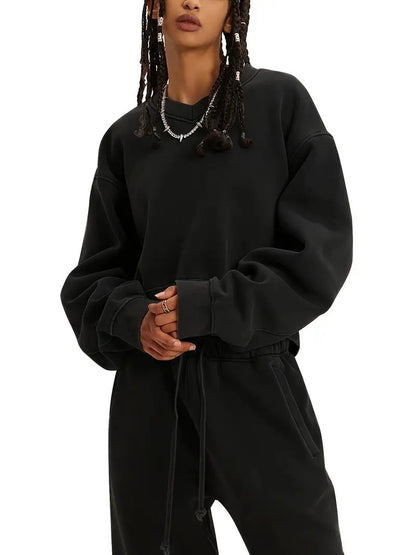 Pull-over sweat décontracté oversized pour dames avec une coupe décontractée Chic und Stil
