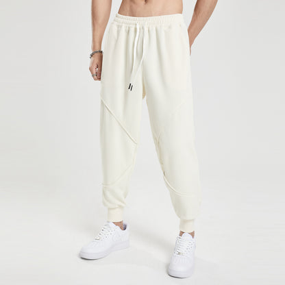Men's sports pants with quilted design Chic and Style