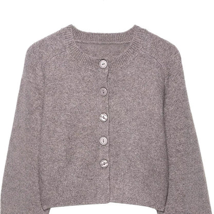 Dames gilet chaud avec boutons décoratifs Chic und Stil