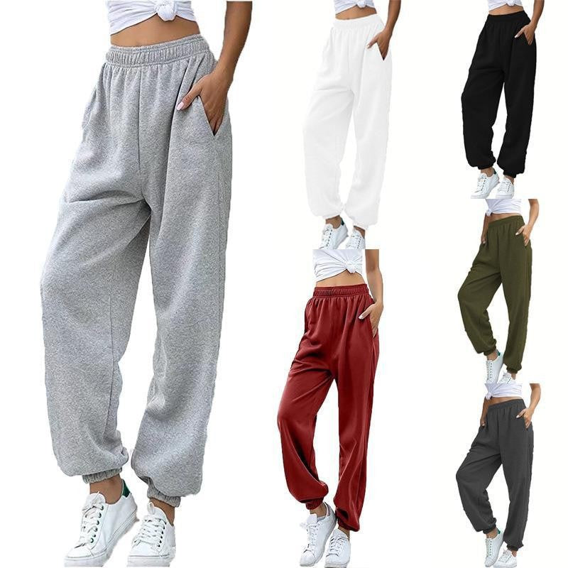 Casual pants for women with elastic waist and deep pockets Chic and Style